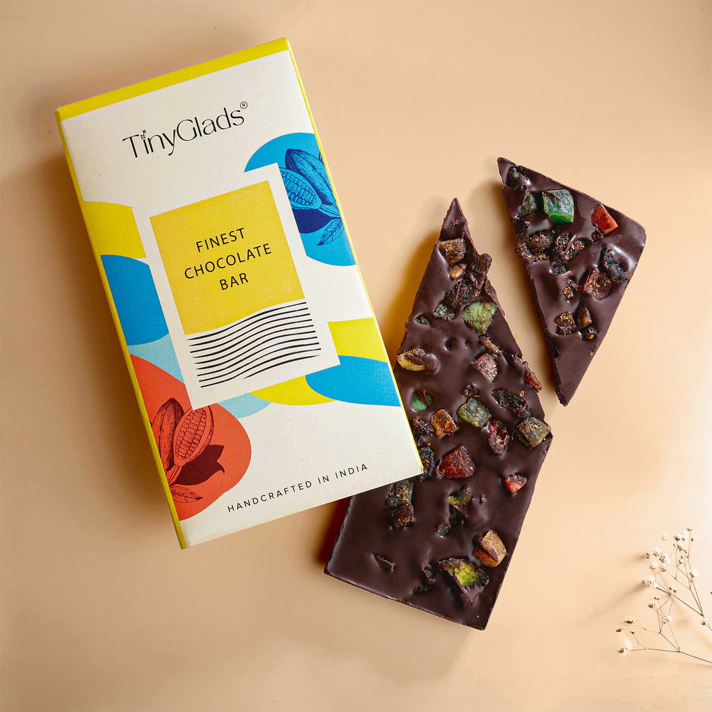 Ganesh Chaturthi Khadi Chocolate Gift Box – 2 Chocolate Bars & Chocolate Jar