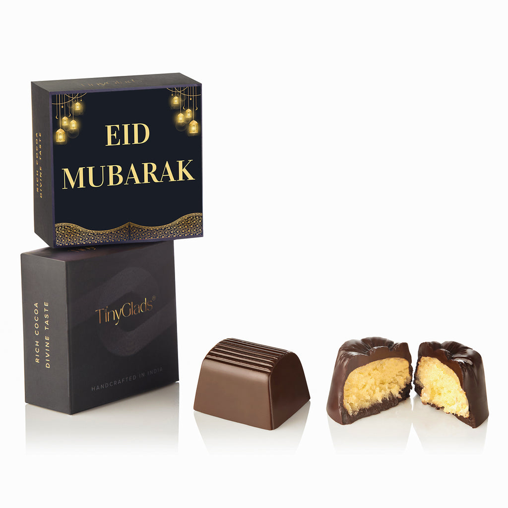 TinyGlads Gourmet Eid Chocolate Gift Box | 9 Premium Truffles