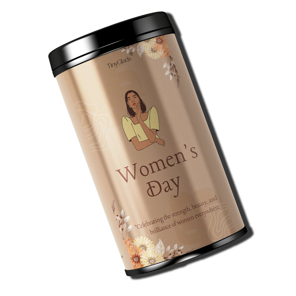 TinyGlads Women's Day Chocolate Gift Jar | 250gms