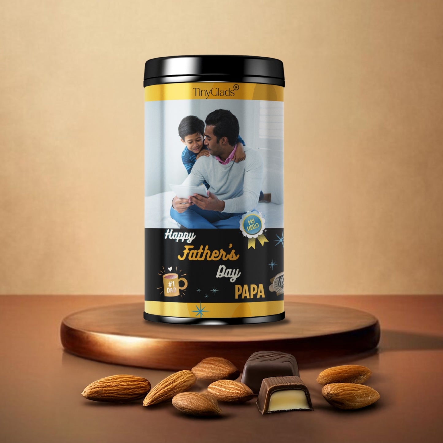 Personalised Father’s Day Chocolate Jar