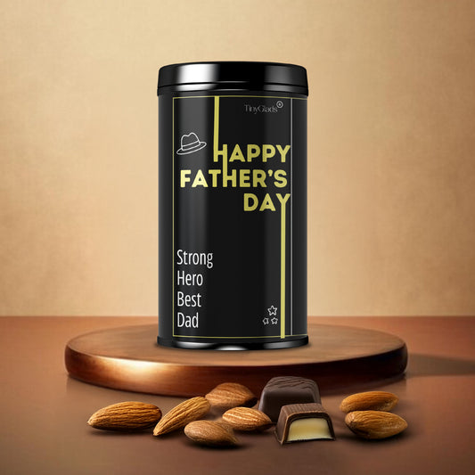 Strong Hero Best Dad Chocolate Jar
