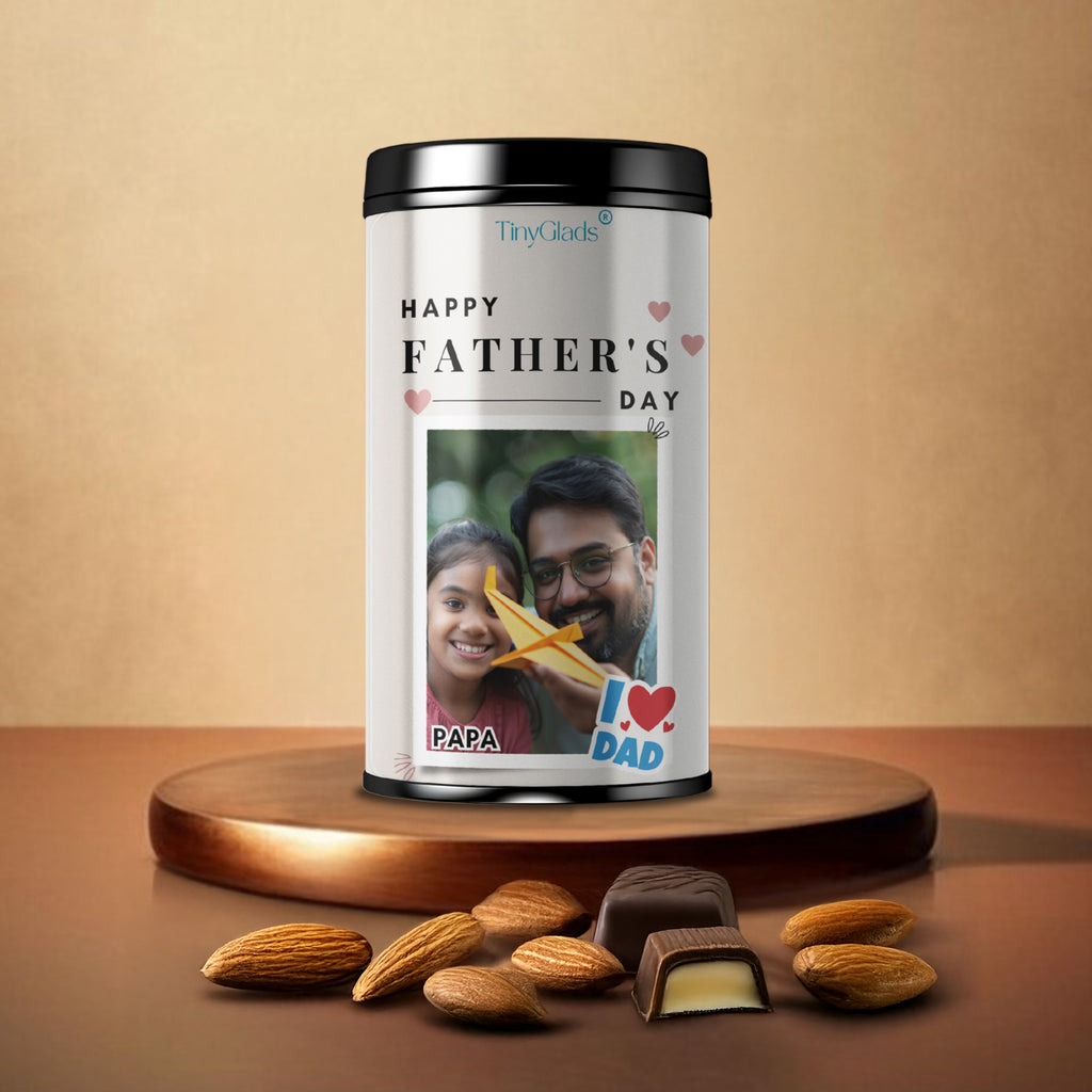 Customised Father’s Day Chocolate Jar