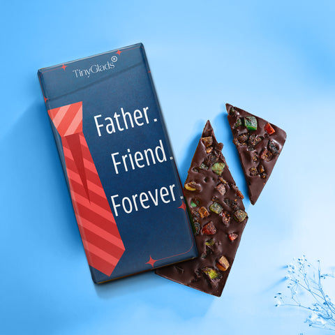 Chocolate Gift Box for Dad | Truffles & Bars Combo