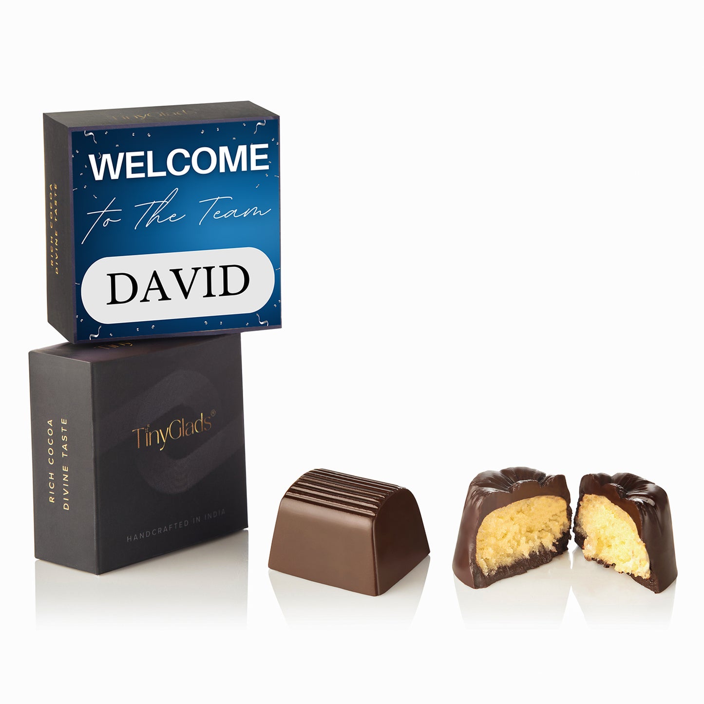 Employee Onboarding Gift | Custom Photo Chocolate Box (9 Pieces)