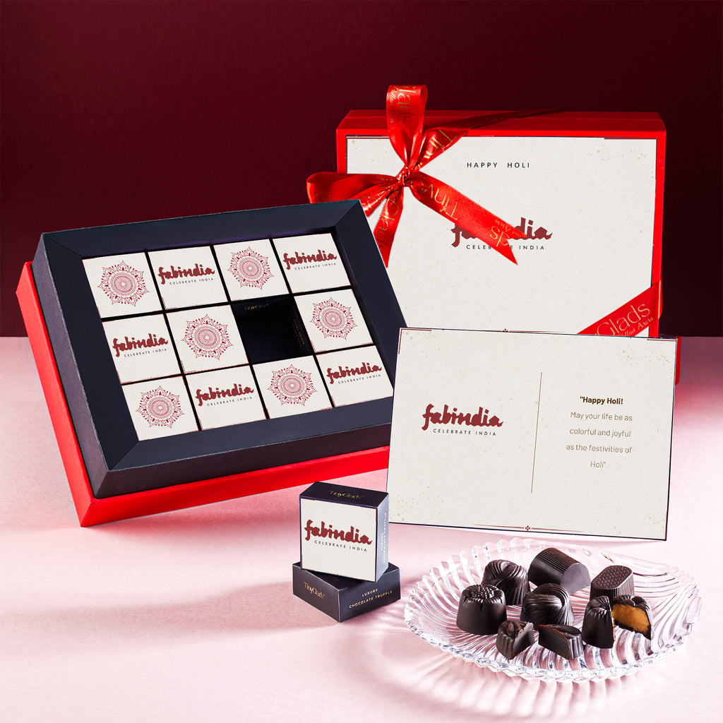 Corporate Chocolate Box with Logo and Special Message