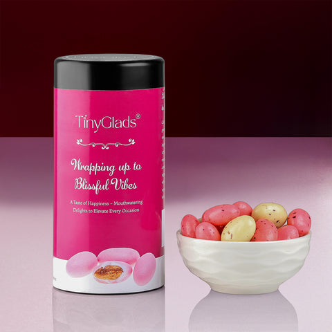 Luxury Love Edition chocolate gift set with three handcrafted chocolate jar collection