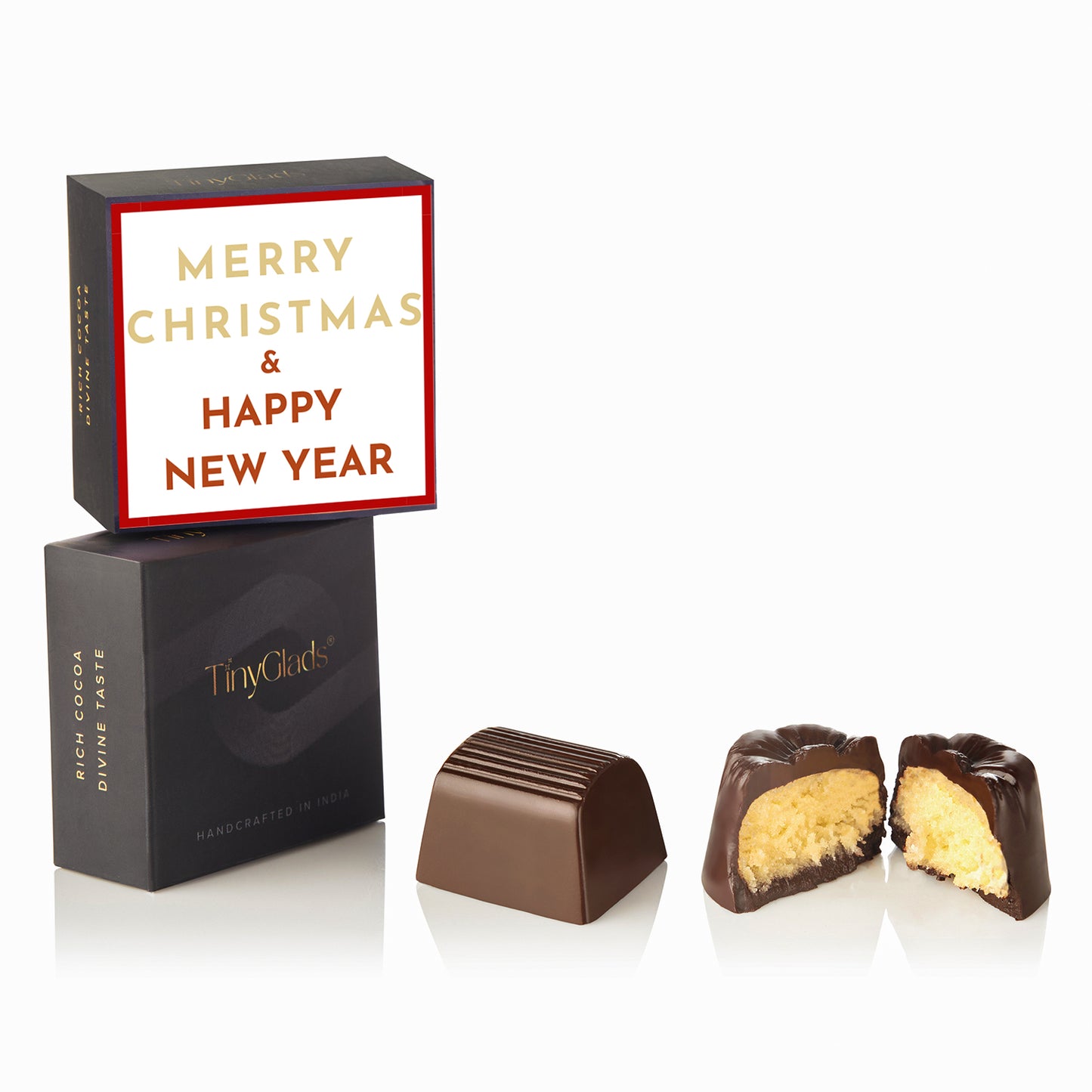TinyGlads Executive Corporate Christmas Gift Box | 9 Assorted Truffles