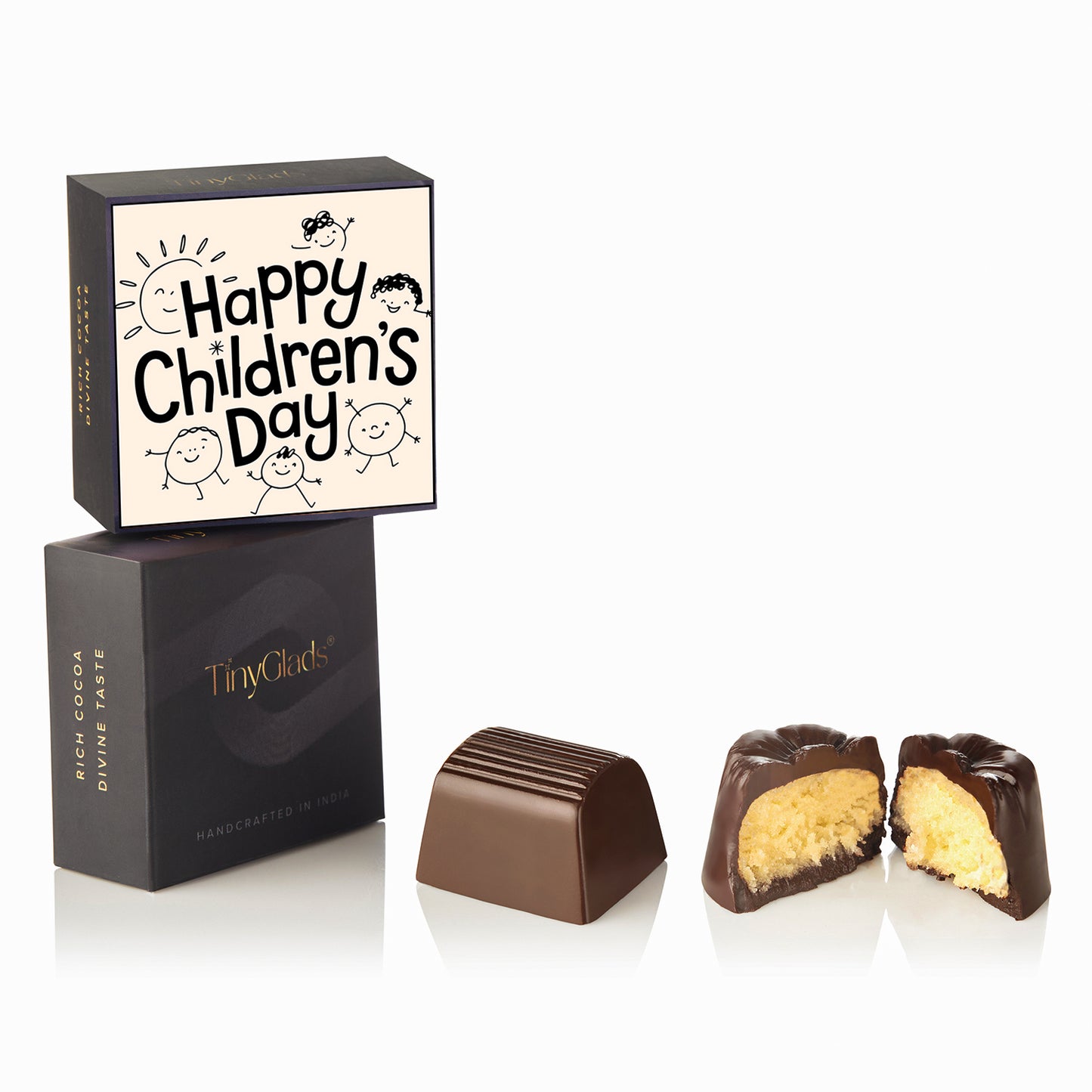 TinyGlads Happy Children's Day Chocolate Keepsake | 9 Truffles