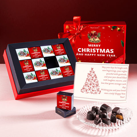  Festive Christmas Chocolate Gift Box