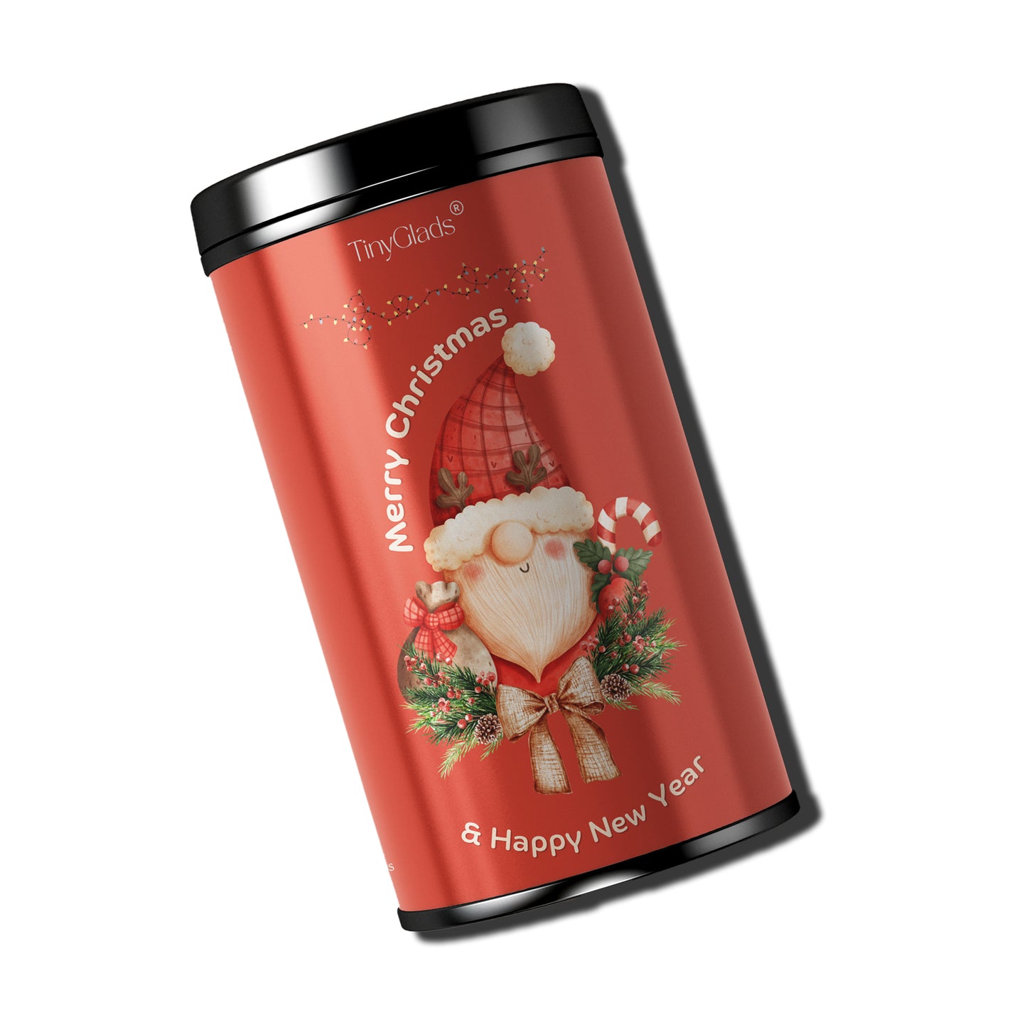 TinyGlads Christmas Gnome Chocolate Jar | Holiday Gift Collection | 250g