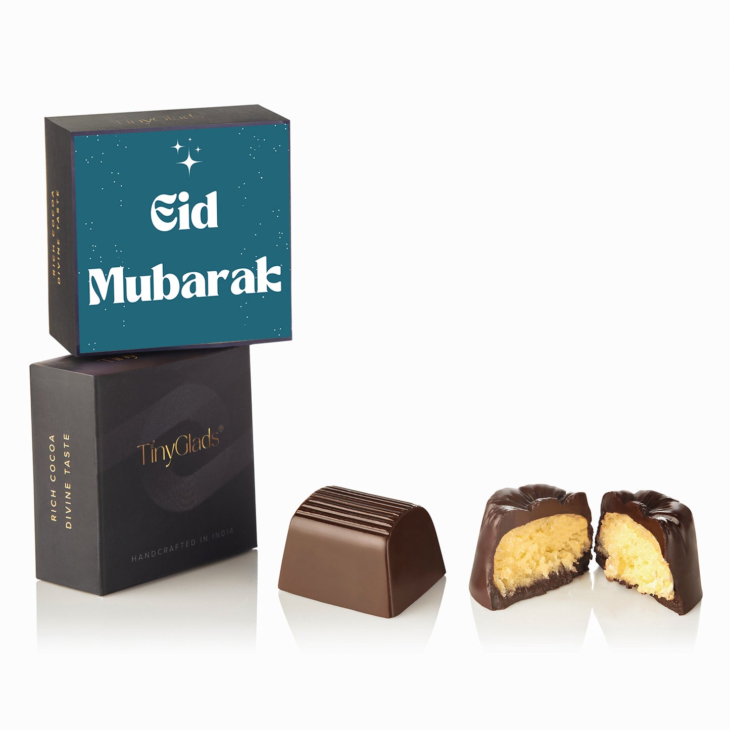 TinyGlads Eid Moonlight Chocolate Gift Box | 9 Handcrafted Truffles