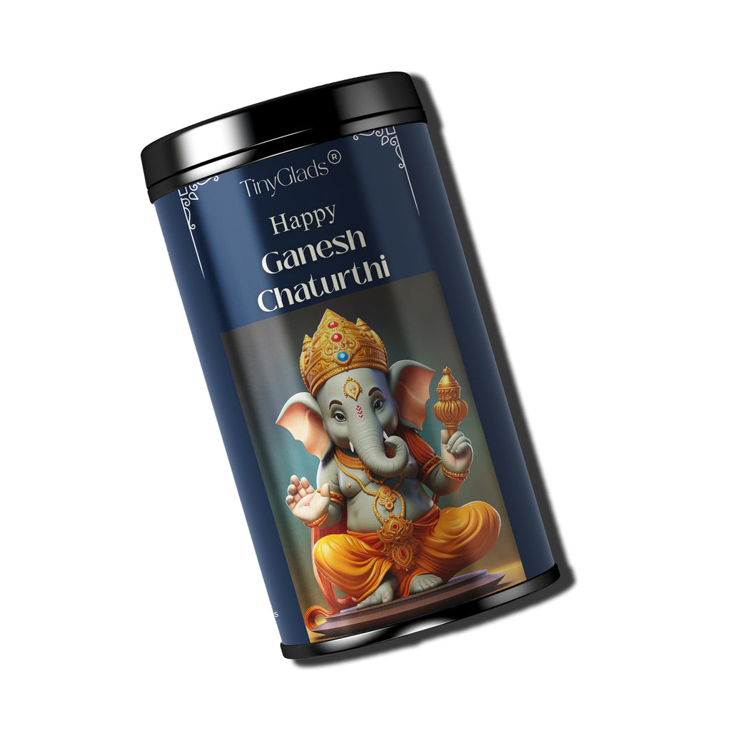 Auspicious Ganesh Chaturthi Chocolate Gift Jar