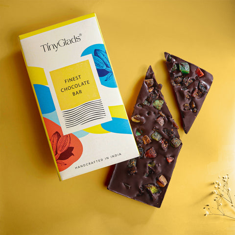 TinyGlads Children's Day Chocolate Trio | 3 Gourmet Chocolate Bars & Message Card