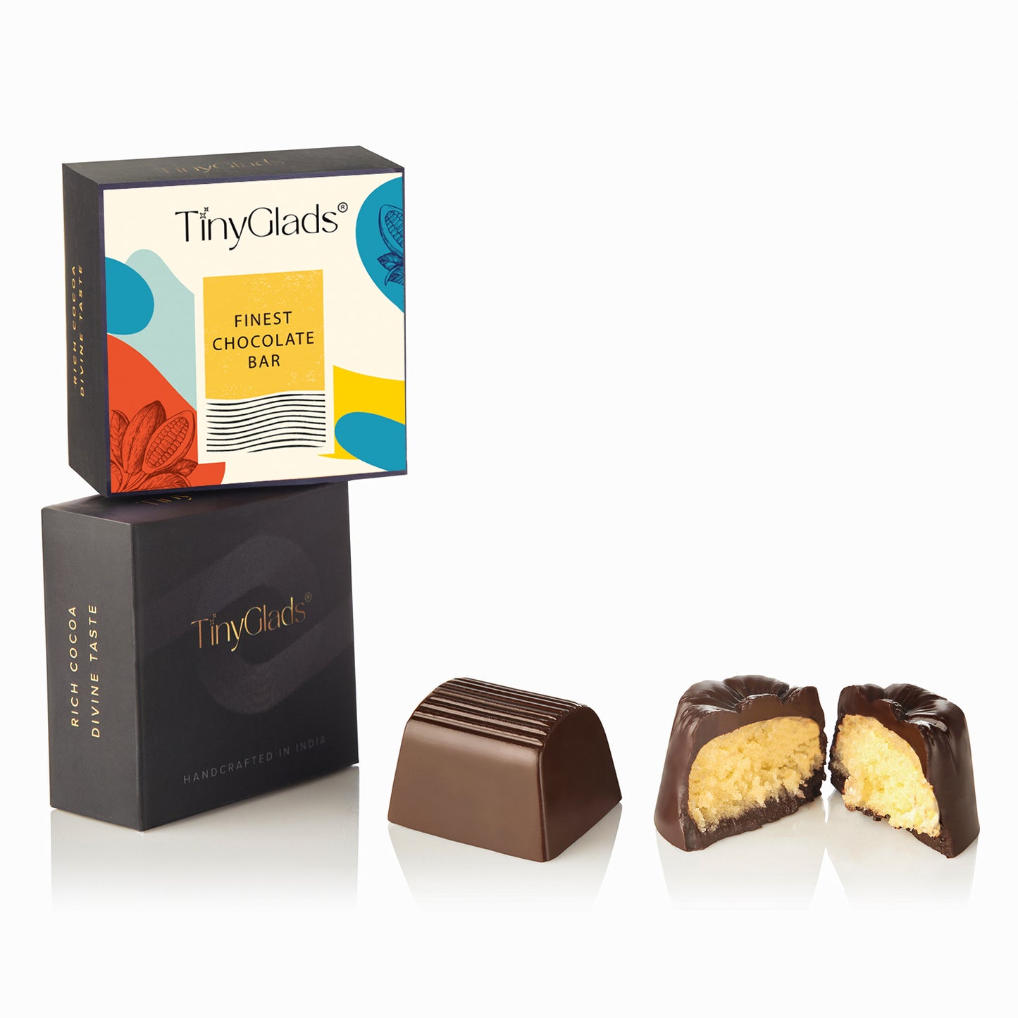 Gourmet Chocolate Bar & Nine Truffle Gift Box