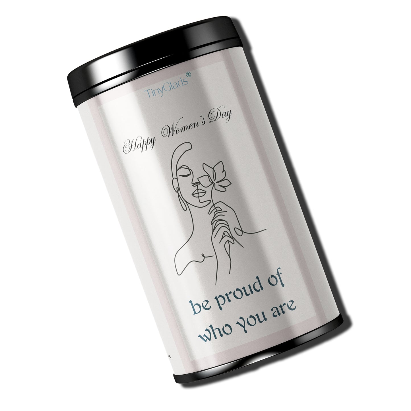 TinyGlads Be Proud Women's Day Chocolate Gift Jar | 12 Assorted Truffles