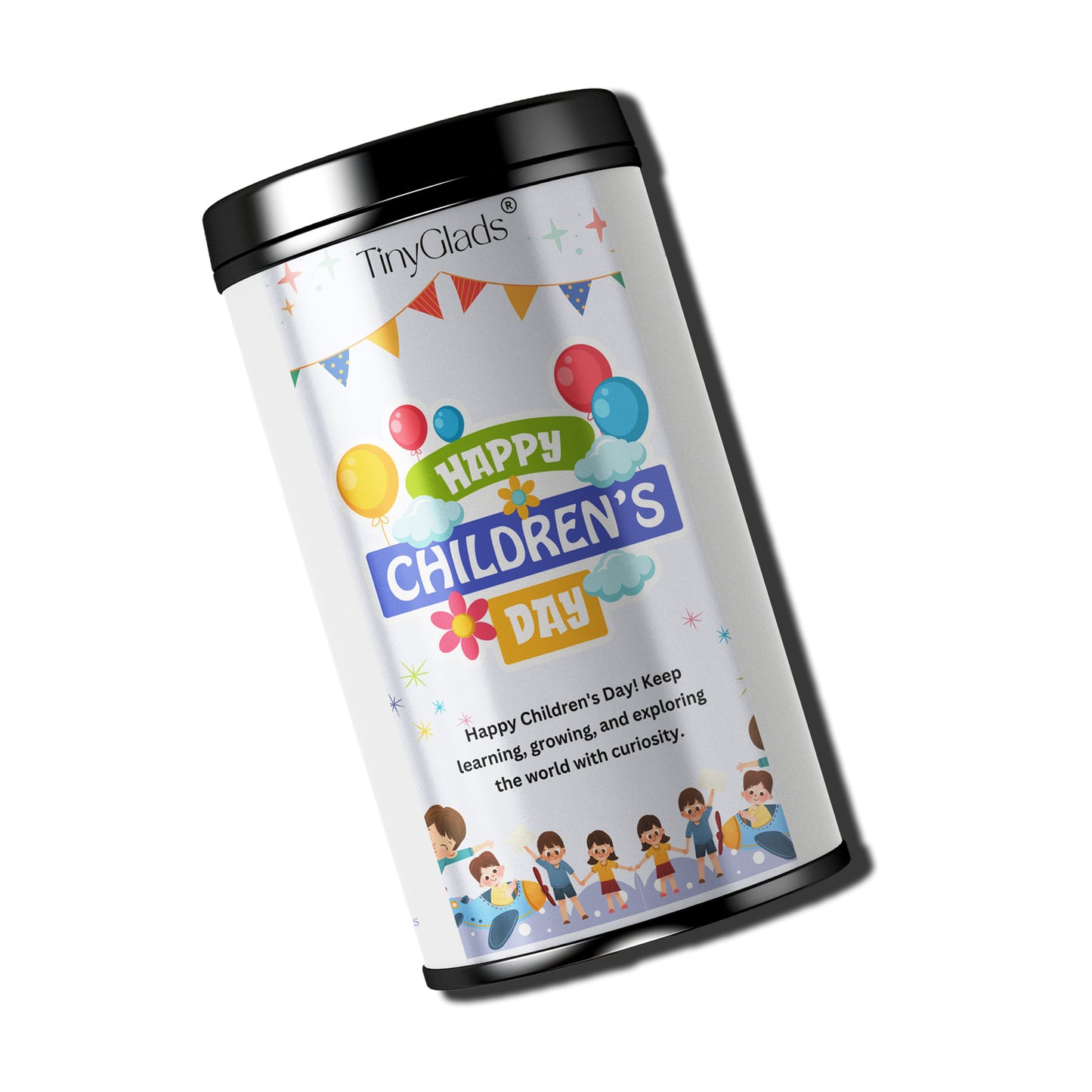 TinyGlads Little Celebration Chocolate Jar | 12 Gourmet Truffles