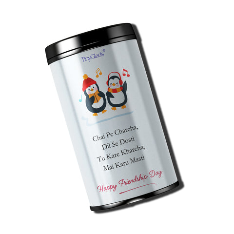 Chai Pe Charcha Chocolate Truffle Jar | Friendship Day Gift