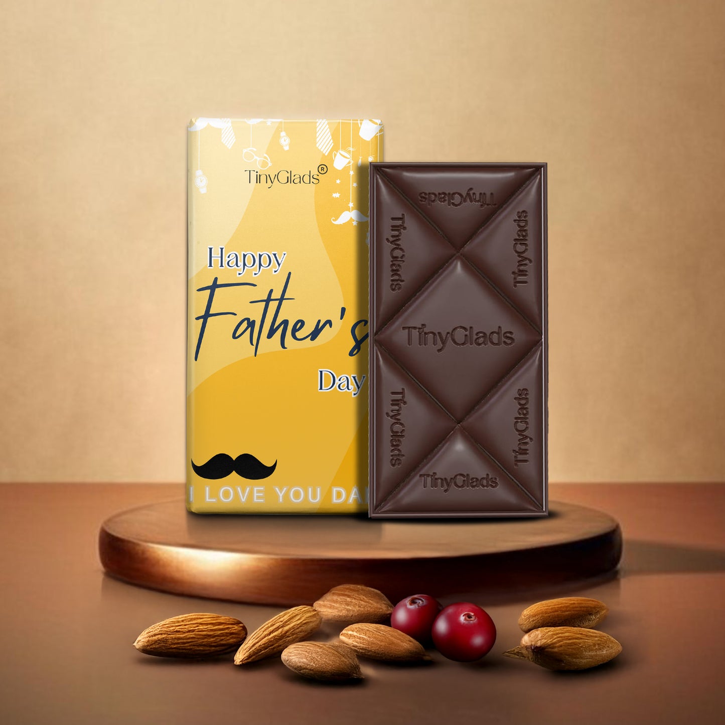 Premium Almond Cranberry Bar for Dad