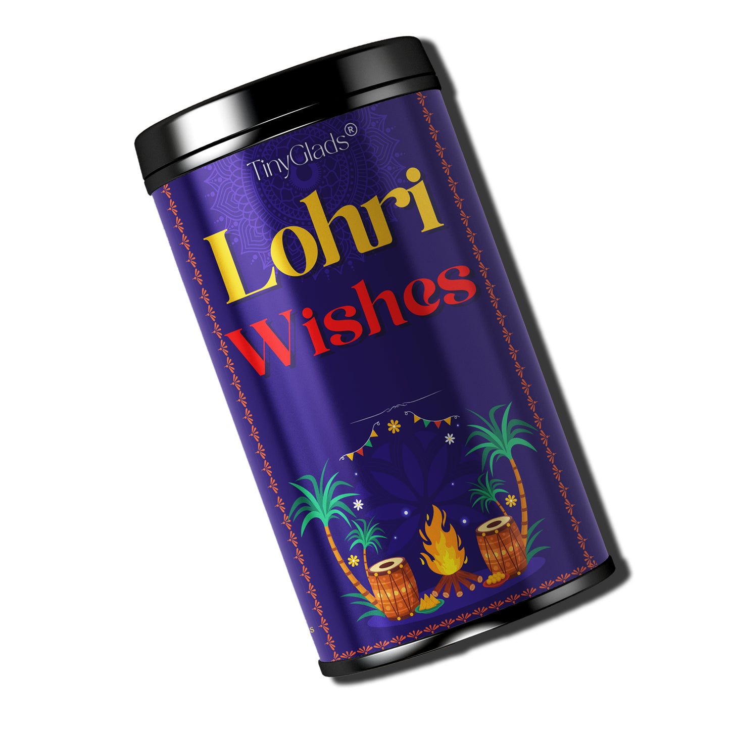 TinyGlads Lohri Wishes Chocolate Truffle Jar | 12 Truffles