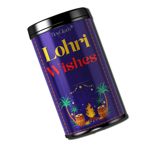 TinyGlads Lohri Wishes Chocolate Truffle Jar | 12 Truffles