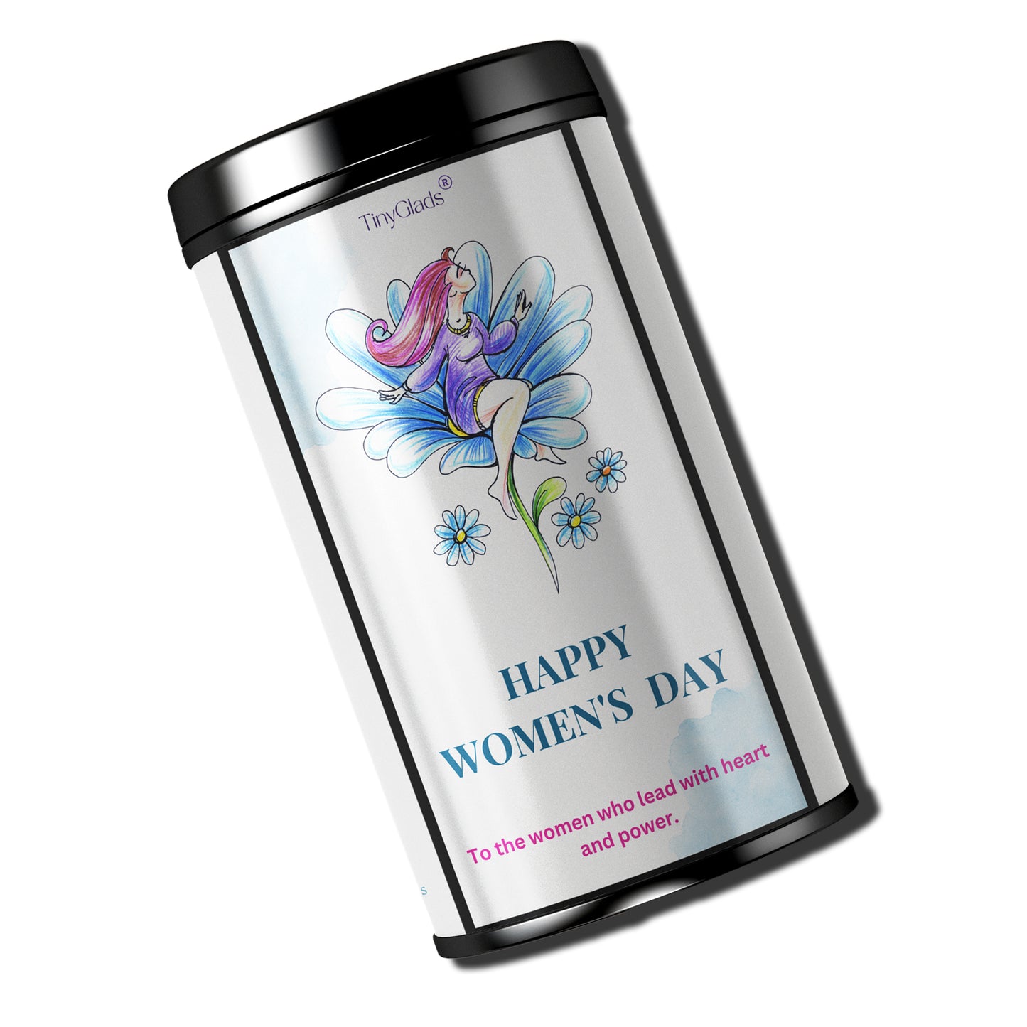 TinyGlads Women's Day Chocolate Truffle Jar | 12 Assorted Pcs