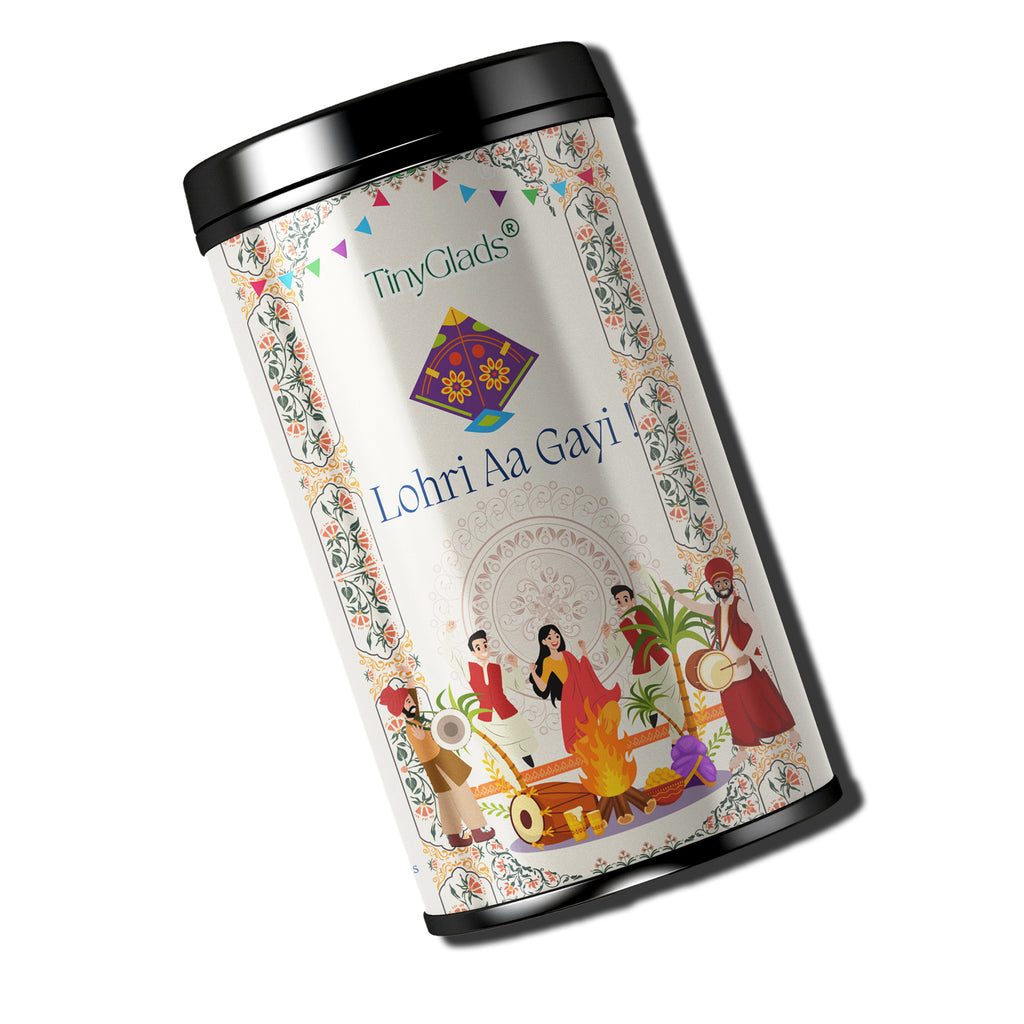 TinyGlads Lohri Special Chocolate Truffle Jar | 12 Chocolates