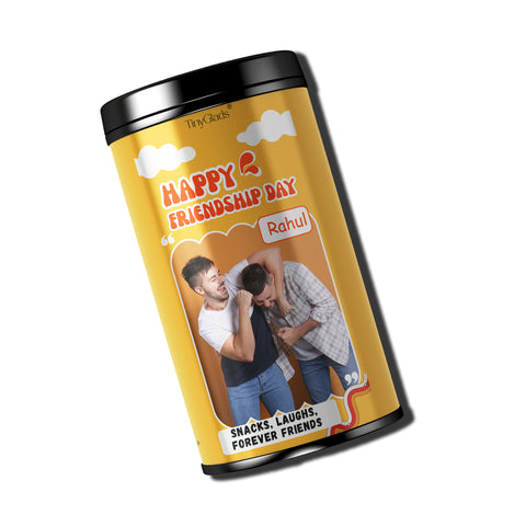Custom Photo Friendship Chocolate Truffle Jar | 12 Truffles