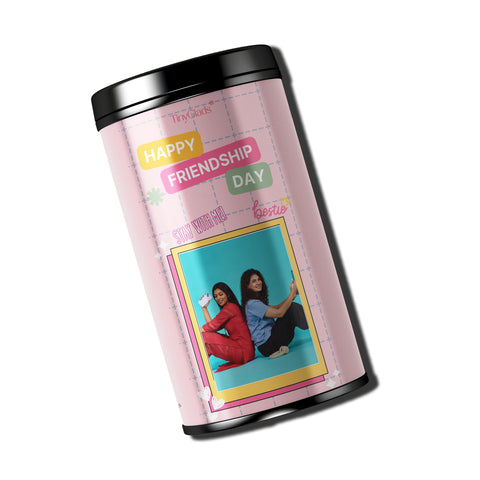 Personalized Bestie Photo Chocolate Truffle Jar