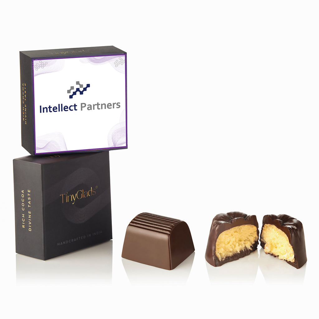 Personalized Employee Work Anniversary Corporate Chocolate Gift Box | 9 Pcs