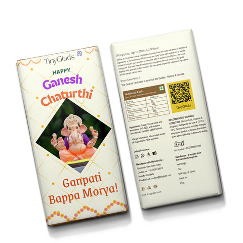 Divine Ganesh Chaturthi Chocolate Bar | Premium Festive Gift