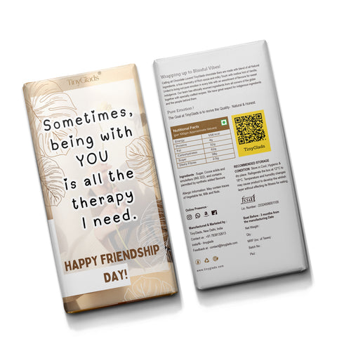 Friendship Day Chocolate Bar | Heartfelt Gift for Best Friends