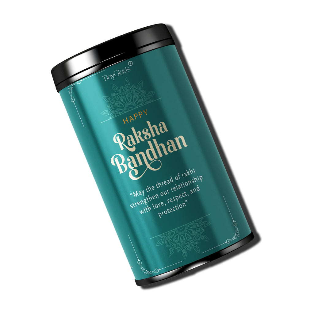 TinyGlads Raksha Blessings Chocolate Truffle Jar | 12 Gourmet Truffles