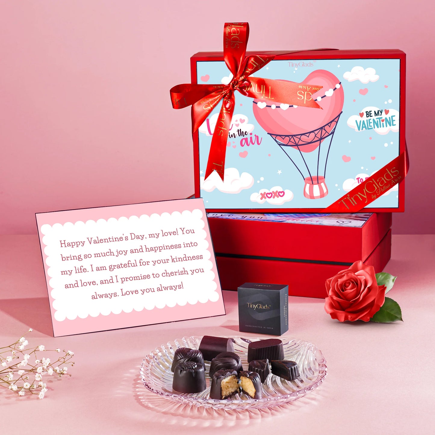 Love is in the Air Chocolate Gift for Valentine's Day