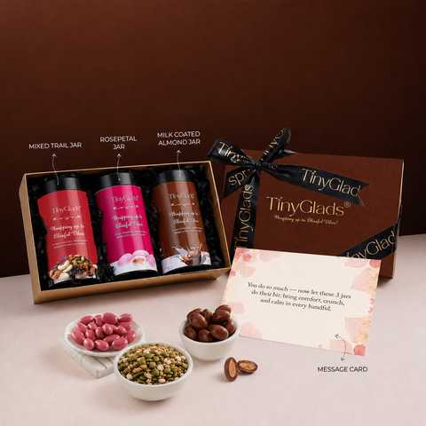 Assorted Delight Box with 3 Premium Jars