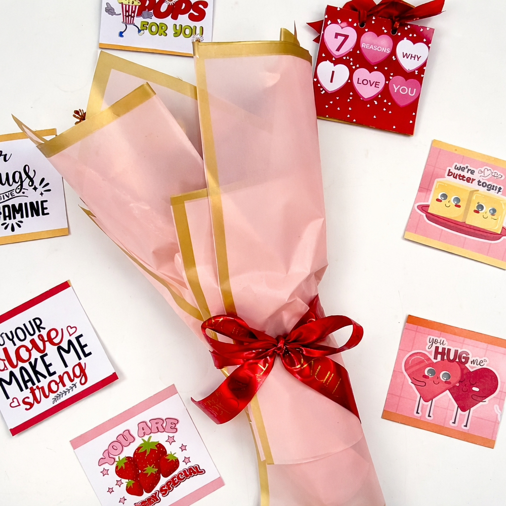 Love Note Chocolate Truffle Flower Bouquet