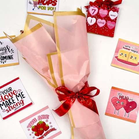 Love Note Chocolate Truffle Flower Bouquet