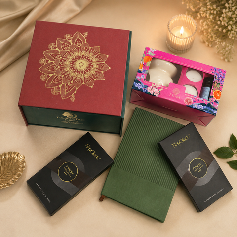 Premium Corporate Diwali Gift Hamper with Chocolates & Diary