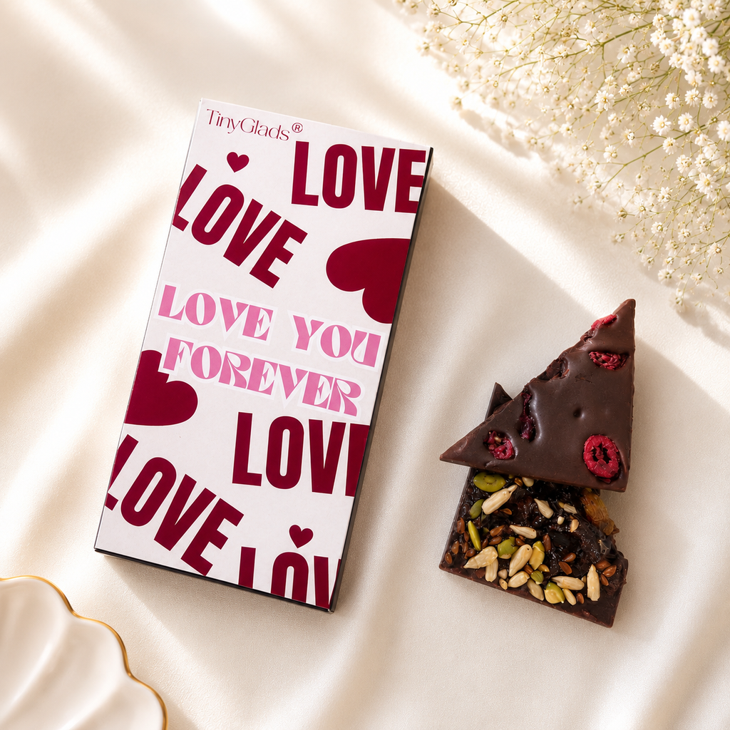 All-in-One Valentine Gift Box with Truffles, Chocolate Bars, Soft Toy ,Candle & Heart Bracelet