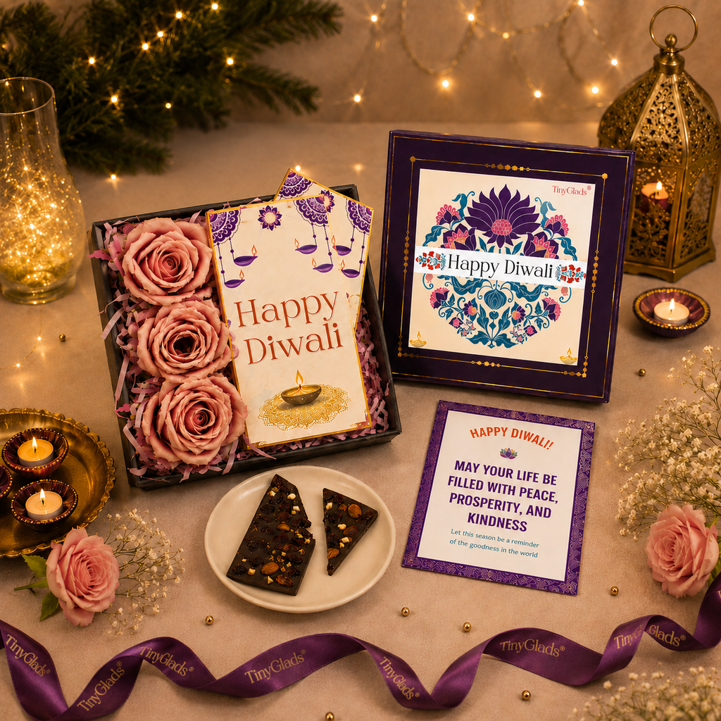Diwali Photo Frame Chocolate Box – 2 Premium Bars