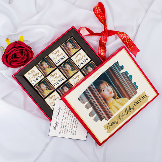 Personalized Celebration Chocolates For Birthday