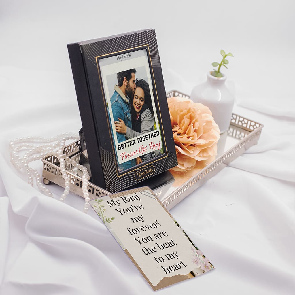 Better Together Photoframe Personalized Chocolate Gift Box