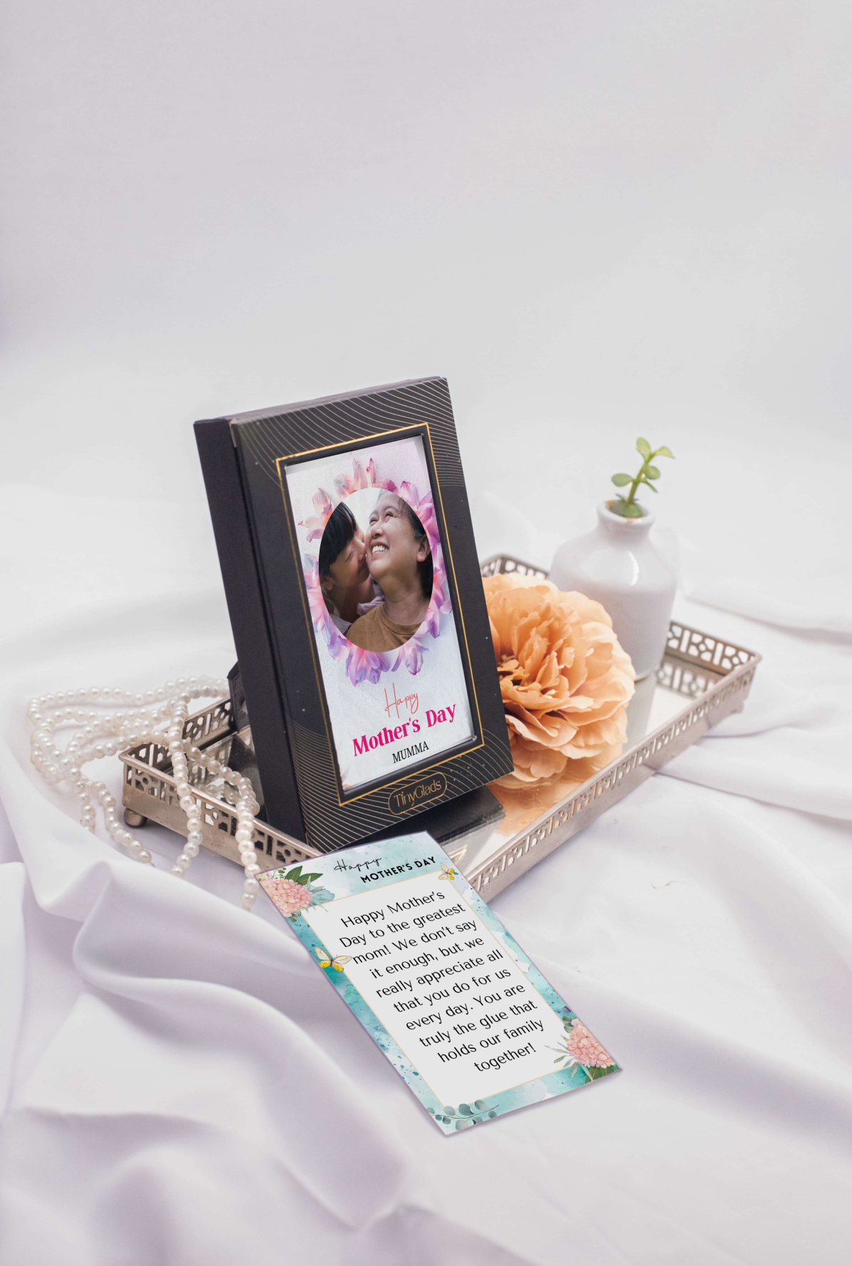 Personalised Photoframe Mothers Day Chocolate Gift