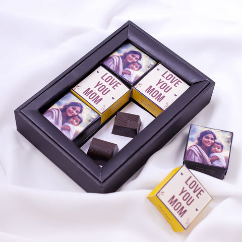 Special Personalised Photoframe Mothers Day Chocolates