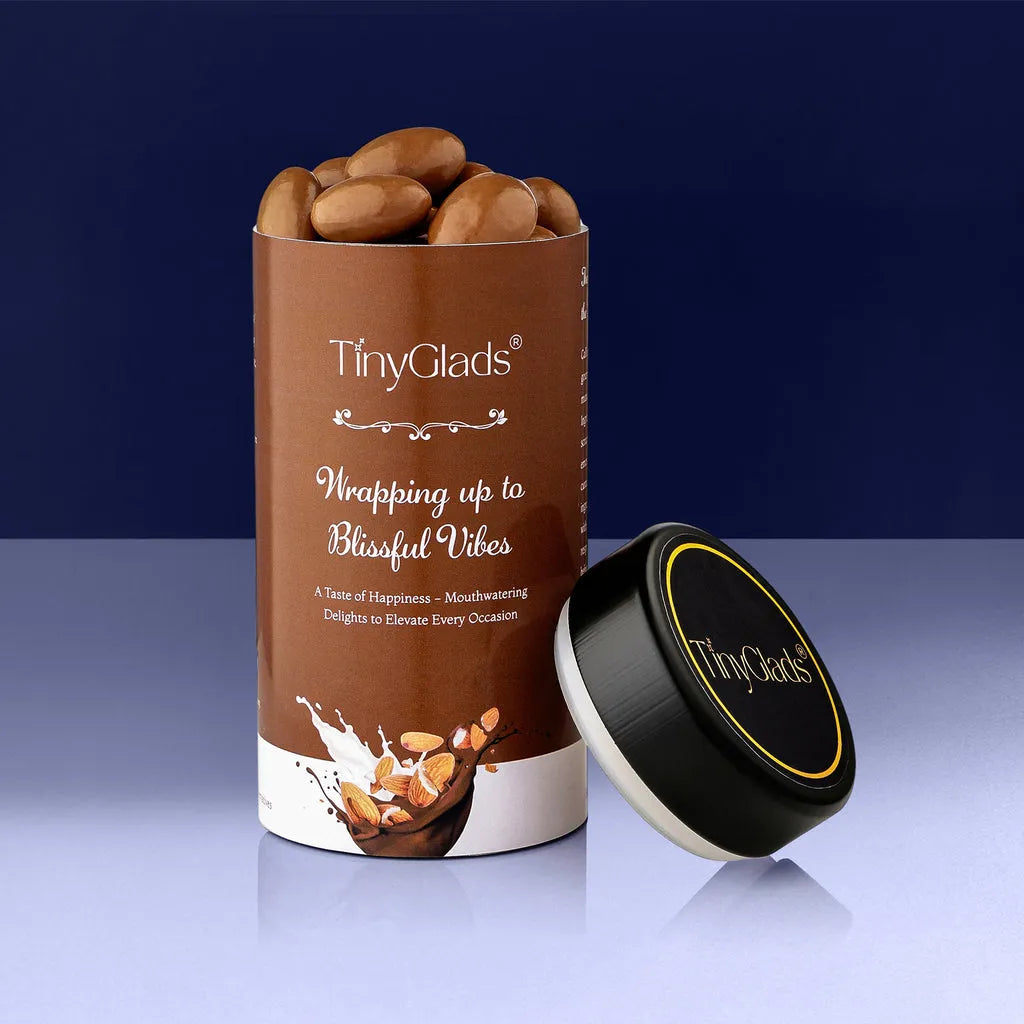 Organic Diwali Chocolate Gift Box – 2 Bars & Jar