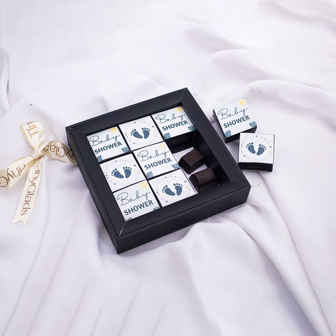 Personalised Baby Shower Birthday Chocolate Gift Box for Boy & Girl