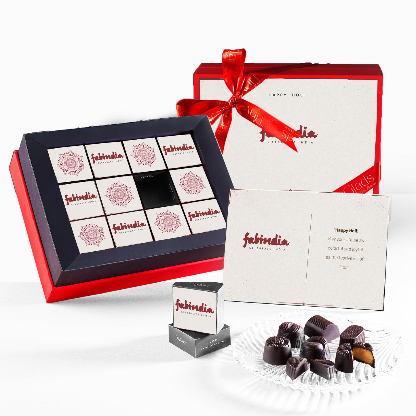 Corporate Chocolate Box with Logo and Special Message