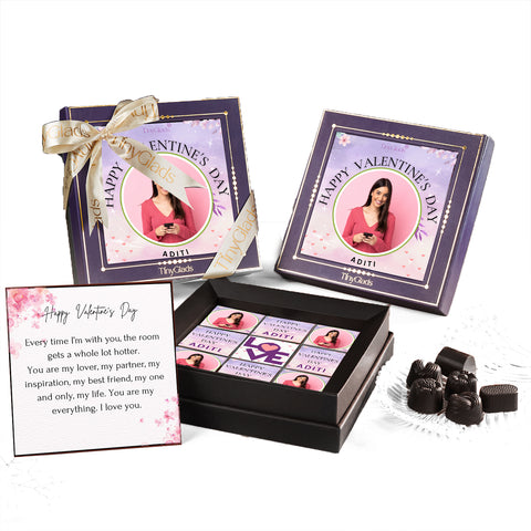 Happy Valentine's Day Chocolate Gift Box